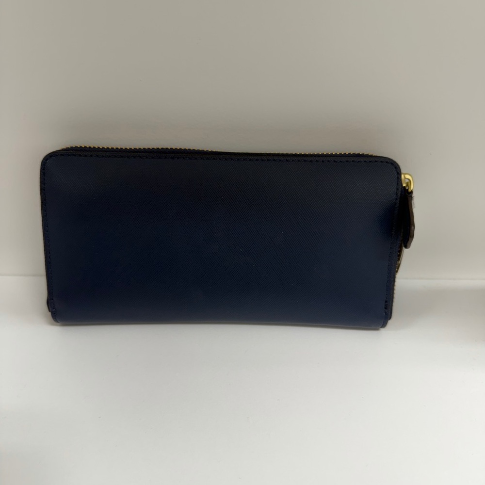 NWT Coach Navy Blue Wallet - Picture 6 of 6